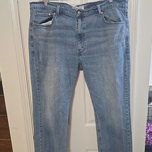 Levi's Signature S61 Jeans Men's 42 Blue Relaxed Straight Denim Pants 42x30